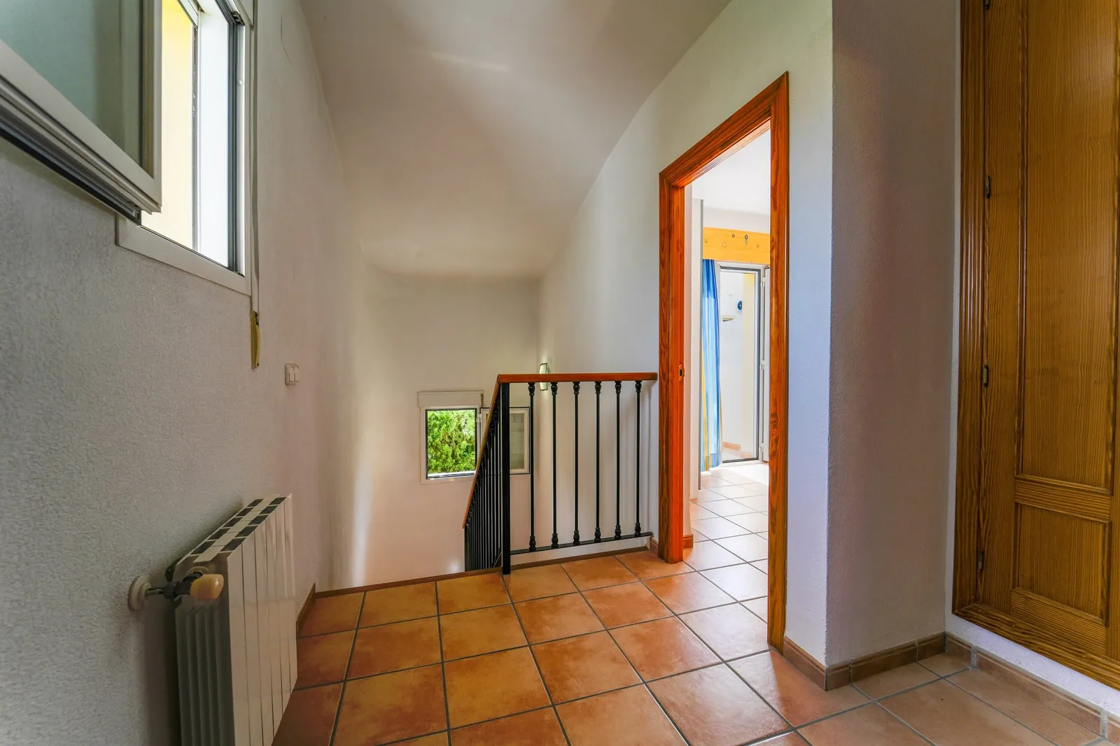 Distribuidor de la planta superior de la casa en Calpe