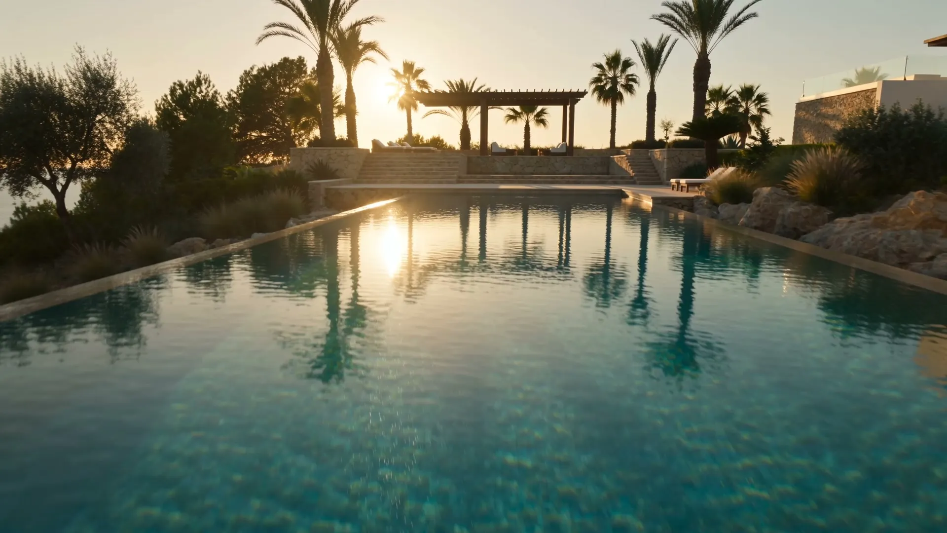 Villa contemporánea con piscina infinita frente al Mediterráneo en la Costa Blanca